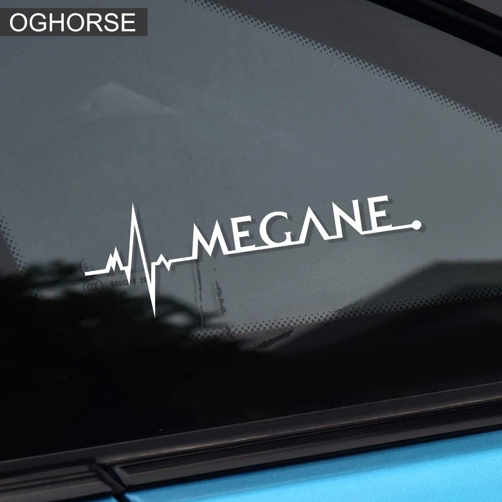 2 шт. кузов Машины окно багажник хвост светоотражающие наклейки креативные наклейки для Renault Megane 1 2 3 4 Sport R.S аксессуары для стайлинга автомобилей