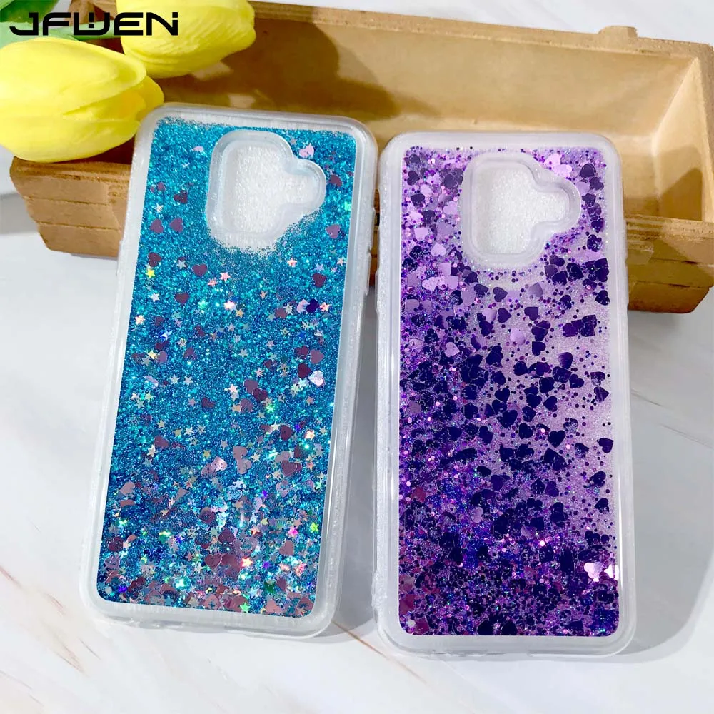 cover samsung a6 plus brillantini