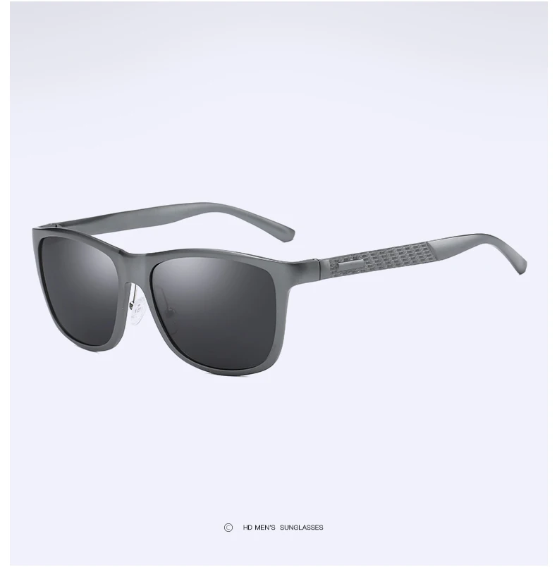 YSO солнцезащитные очки Для мужчин поляризационные UV400 алюминия и магния кадр HD объектив солнцезащитные очки вождения очки квадратный аксессуары для Для мужчин 8587