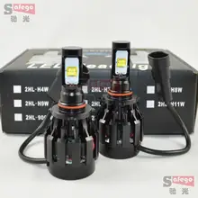 60W Cree H10 LED car headlight 6000LMled headlights car LED headlight Auto headlamp bulbs 6000LM LED Fog Day Light Lamp Bulb
