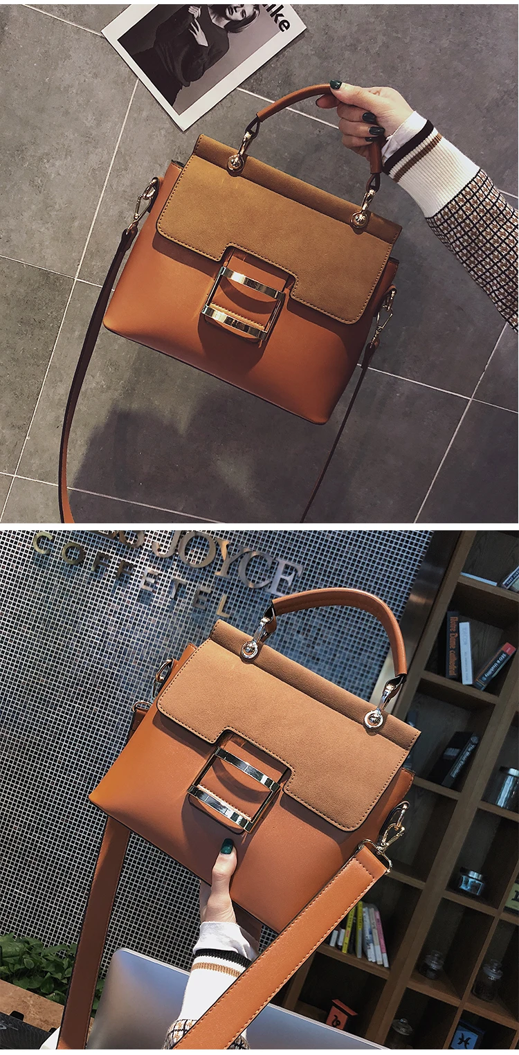 nova bolsa de alta qualidade couro do