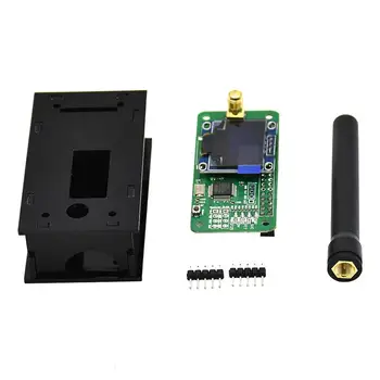 

MMDVM Hotspot Antenna Acrylic Case OLED Support P25 DMR YSF Raspberry Pi(Black)