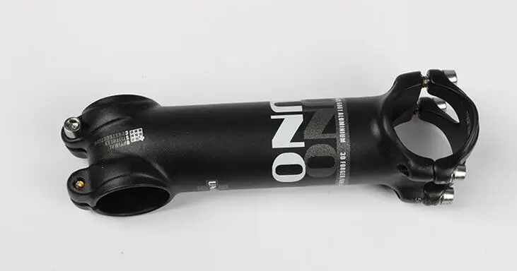 UNO алюминиевые стебли 7 градусов MTB дорожный велосипед Руль велосипедный Стержень 31,8*60-130 мм - Цвет: 7degree-130mm