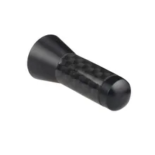 AUTO 2016 Car Accessory Short Radio Carbon Fiber Car Antenna 3.5 CM Screw Aluminum+2 x Washers Free Shipping&Wholesale Au 08