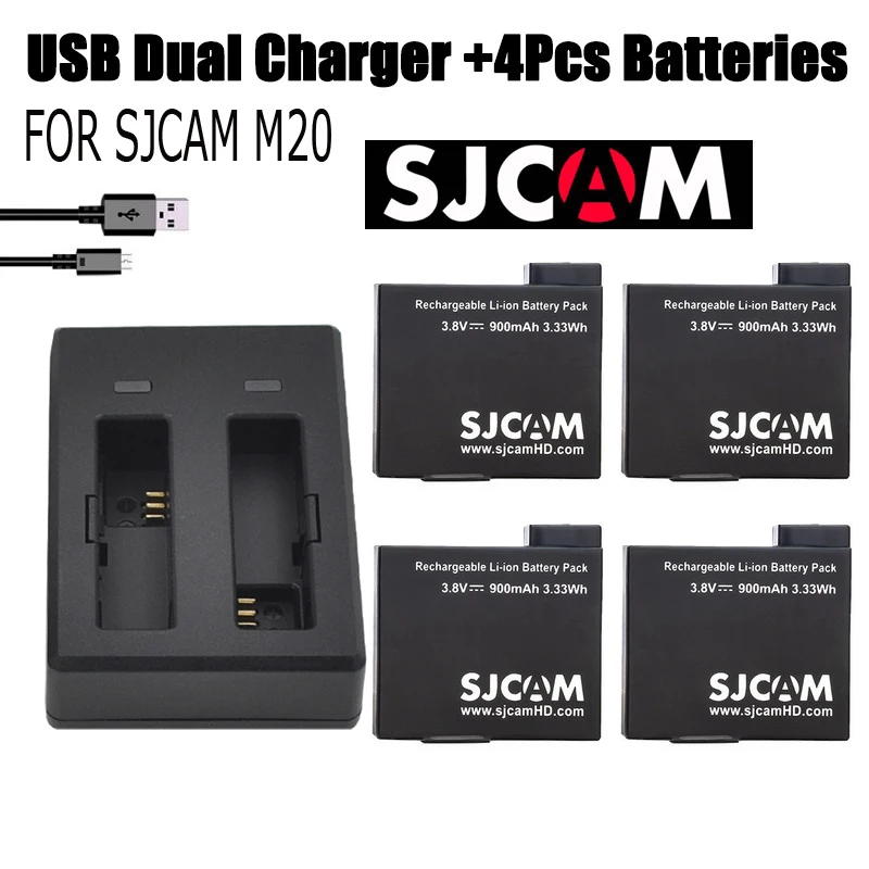 Sjcam m20 аккумулятор