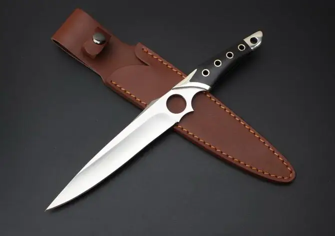 DuoClang Classic Tactical Army Hunting Fixed Blade Knife 7Cr17Mov Steel G10 Handle Warfare Straight Knife DuoClang Classic Tactical Army Hunting Fixed Blade Knife 7Cr17Mov Steel G10 Handle Warfare Straight Knife