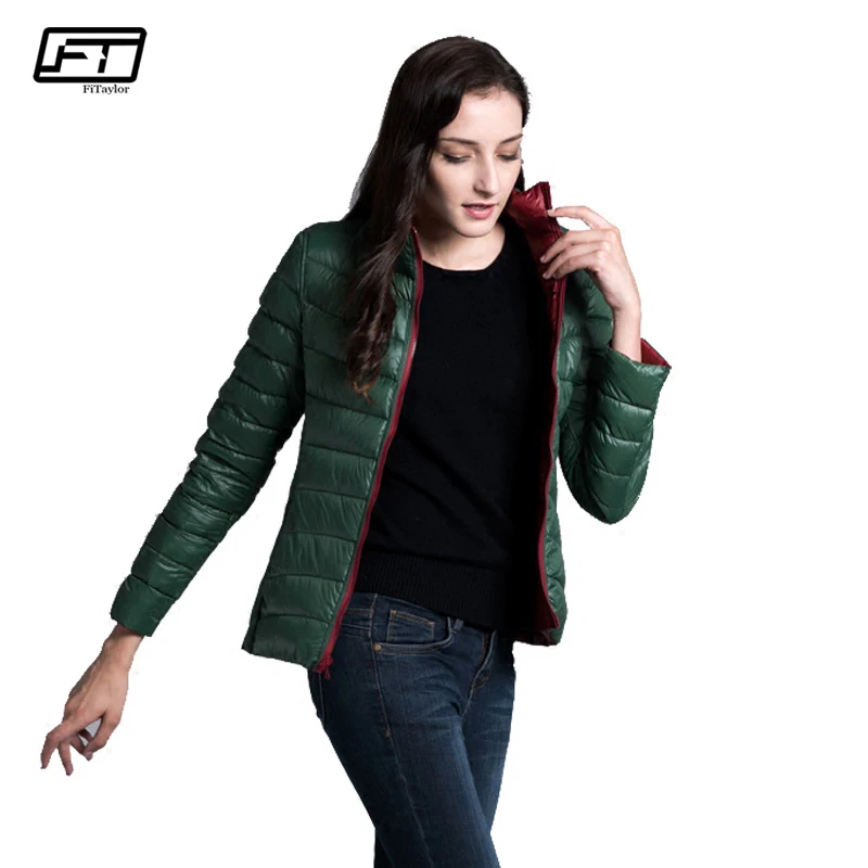 Parkas 90 Ligera Blanco Pato Diseño Invierno Chaqueta 2 5 Abrigado FgdXFqw