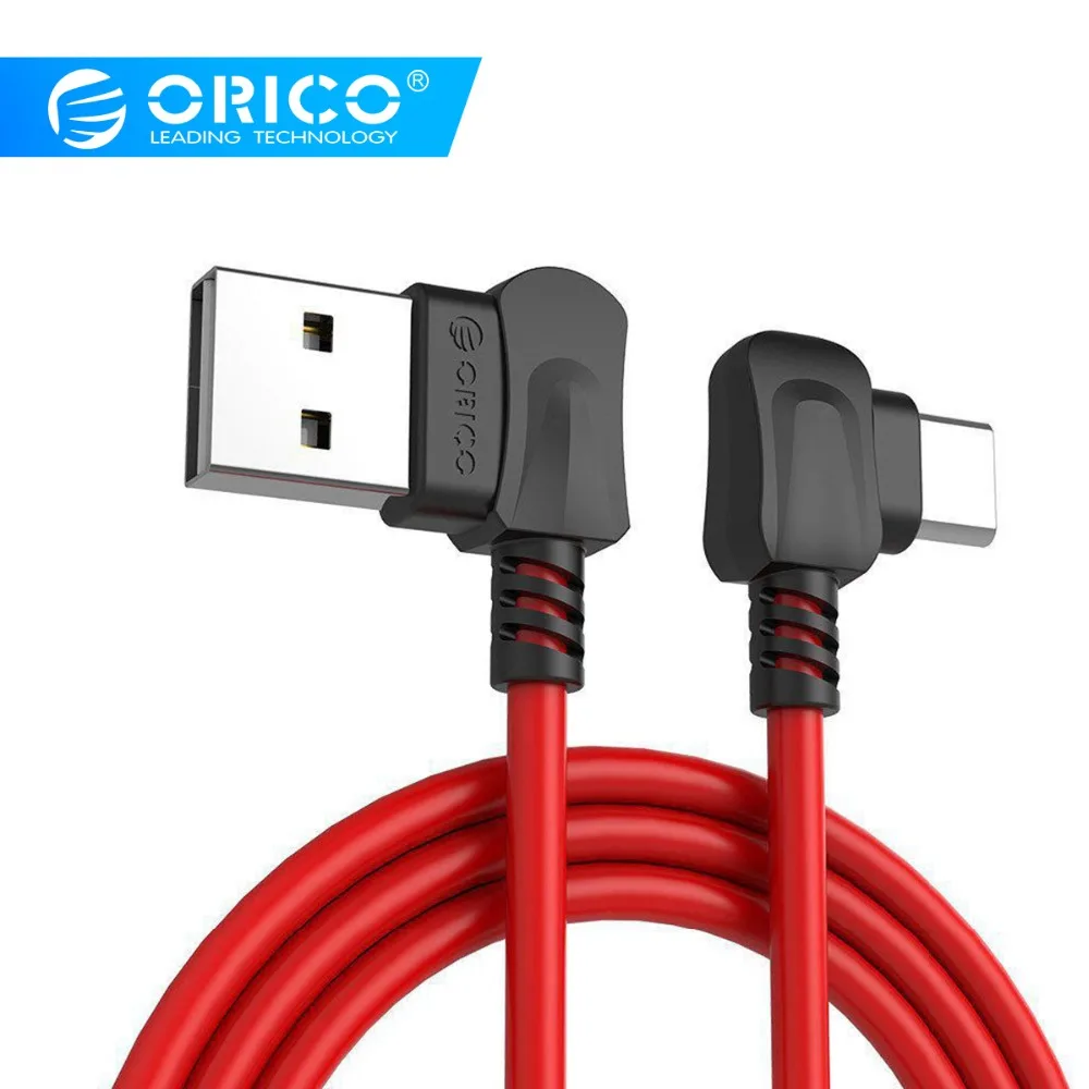 Usb-кабель ORICO для iPhone Apple X 8 7e 5 6s plus/type-C кабель для samsung Note8 S8 Xiaomi MAC 2A кабель type C для мобильного телефона 1 м