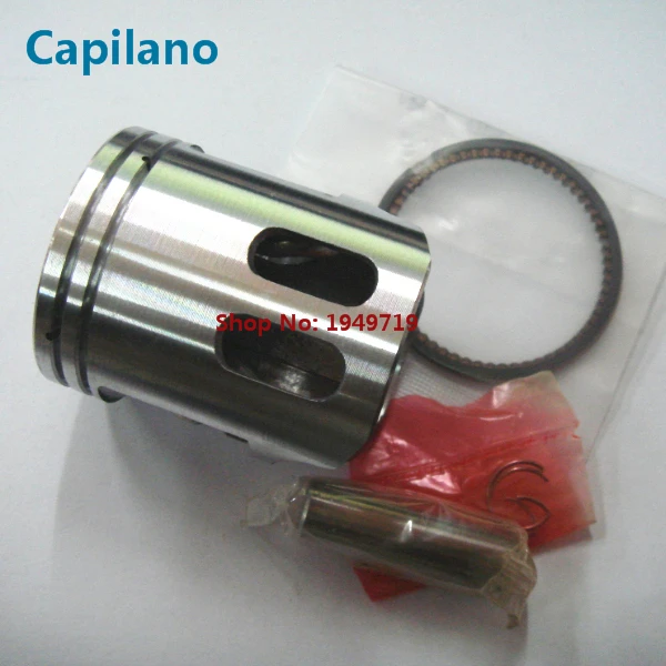 

motorcycle piston kit with piston ring piston pin and piston pin lock XH90 LC90 for yamaha 2 stroke XH 90 LC 90cc scooter parts