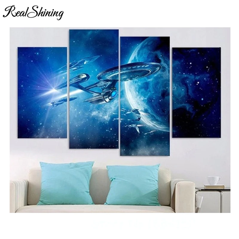 Star Trek 5pcs diamond painting kids,Cross Stitch,diamond Mosaic kit