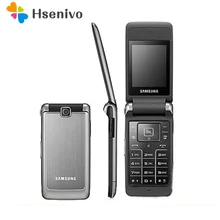Samsung S3600 Renoviert-Original Entsperrt Samsung S3600 1,3 MP Kamera GSM 2G Russische Tastatur unterstützung Flip Handy