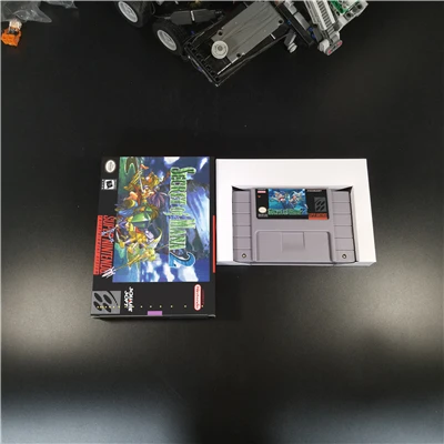 

Secret of Mana 2 With Retail Box RPG Game Battery Save USA Version