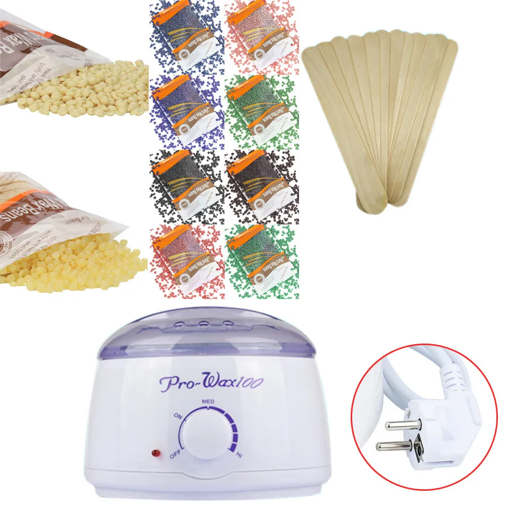 

Hair Removal Hot Paraffin Wax Warmer Heater Pot Machine Depilatory Hard Wax Bean fine hairs excellent for dry skin brand new