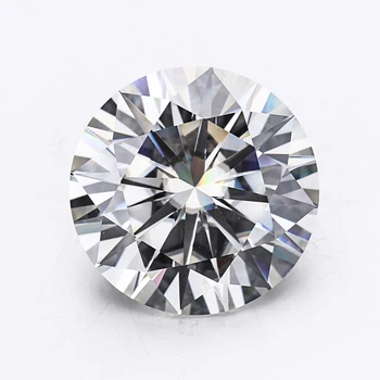 

5pcs/pack 4.5mm round brilliant cut GH color grade synthetic moissanites stones for Jewelry