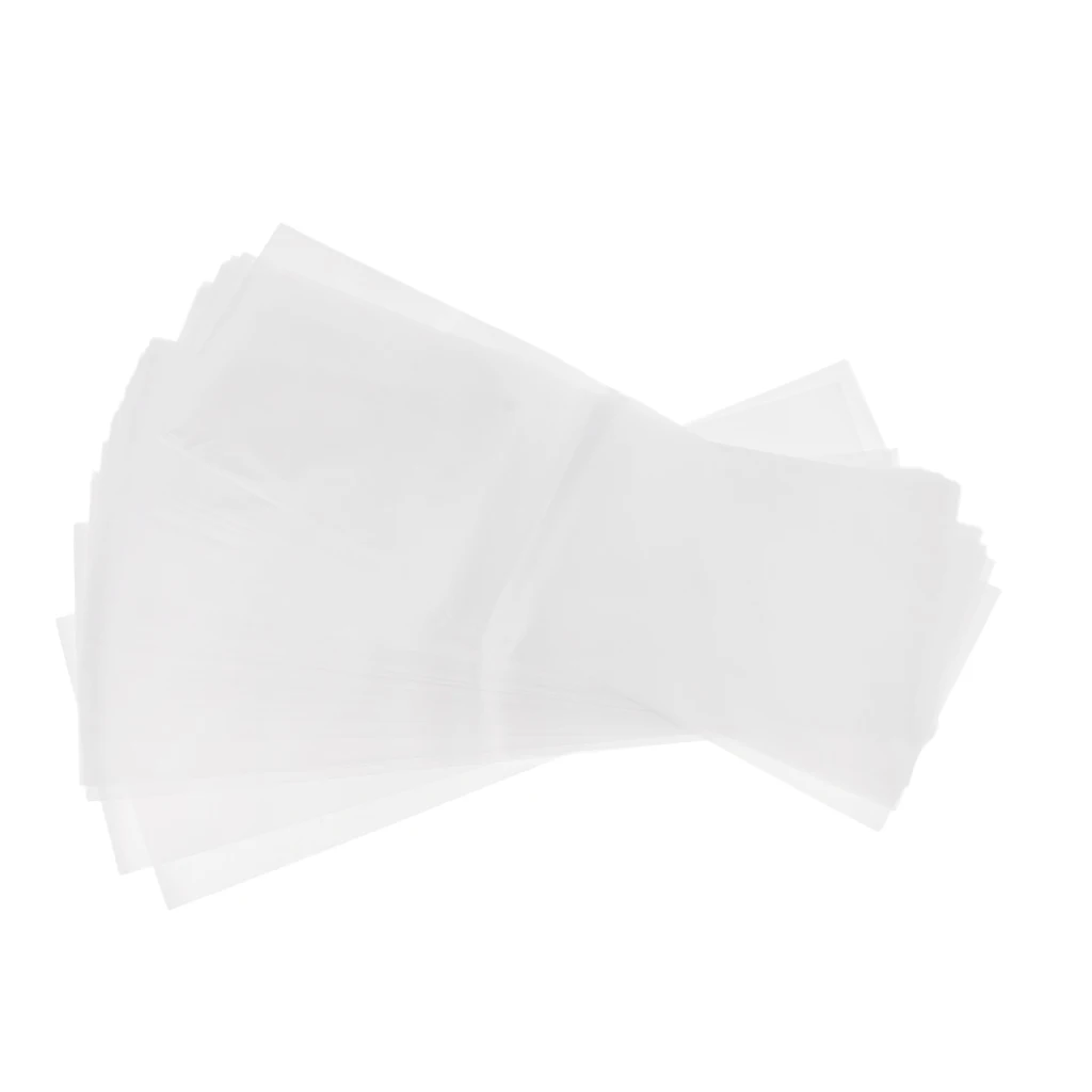 100x Salon Plastic Hair Dye Paper Color Highlight Separating Sheet Reusable