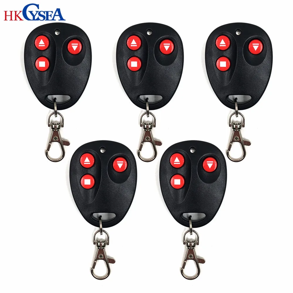 HKCYSEA 5pcs,Wireless Auto Remote Control Duplicator Fixed frequency