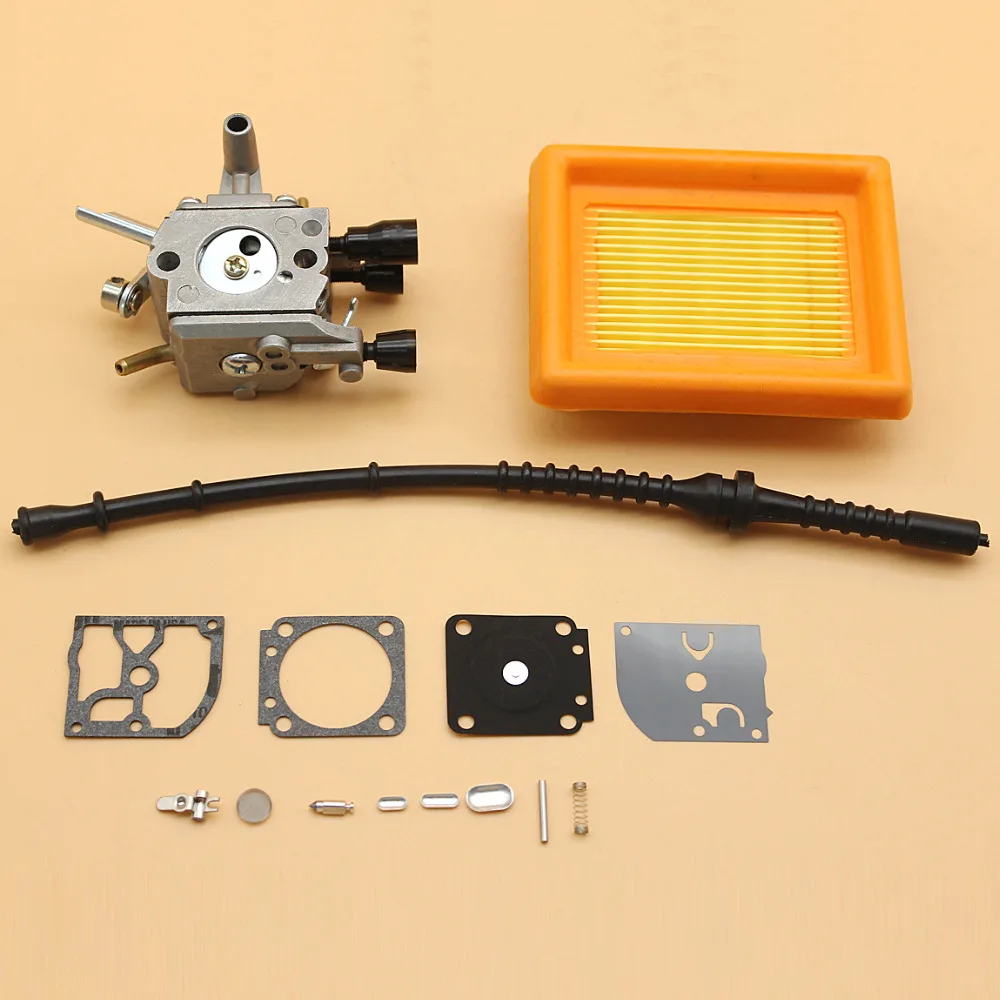 Карбюратор Carb комплект для ремонта топливных линий воздушный фильтр STIHL FS120 FS200 R
