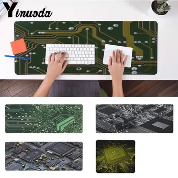 

Yinuoda High Quality Circuits Equipment DIY Design Pattern Game mousepad Professional Gaming Mousepad Grande Keyboard Mat