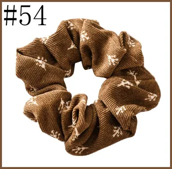 

free shipping 24pcs Women Elegant pearl Elastic Hair Bands Ponytail Holder hair Scrunchies Tie ruffle Hair Rubber Band Headband