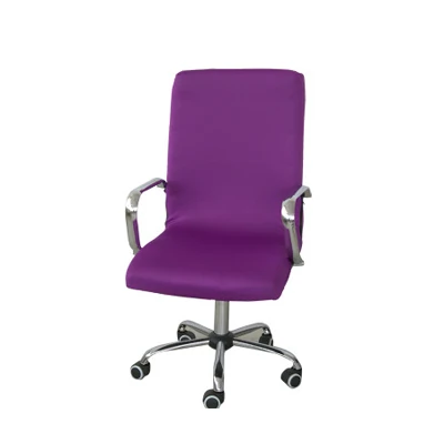 Удобные Чехлы для офисных стульев, чехлы для компьютерных стульев, съемные тянущиеся вращающиеся чехлы для стульев - Цвет: 3