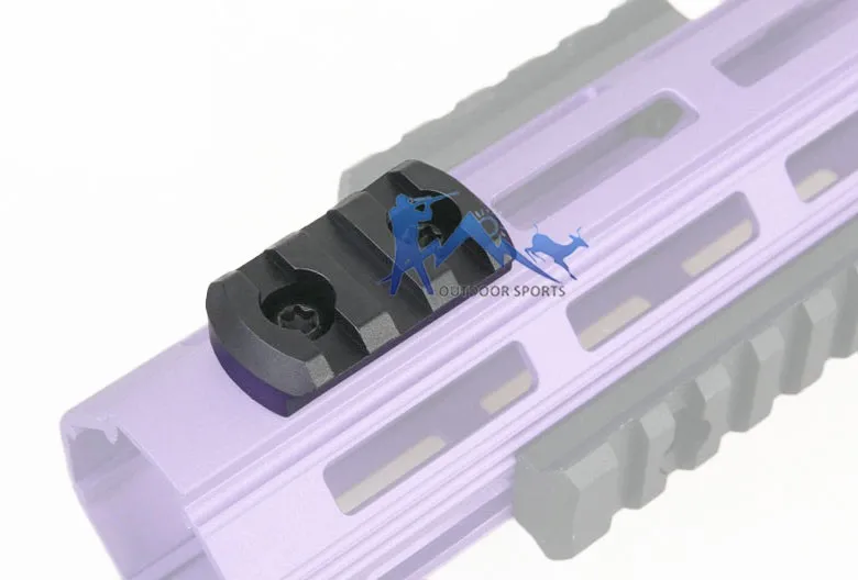 Tacitcal черный M-LOK 3 слота рельсовая планка для наружного охотничий как в CS Wargame Scope Mount OS22-0178