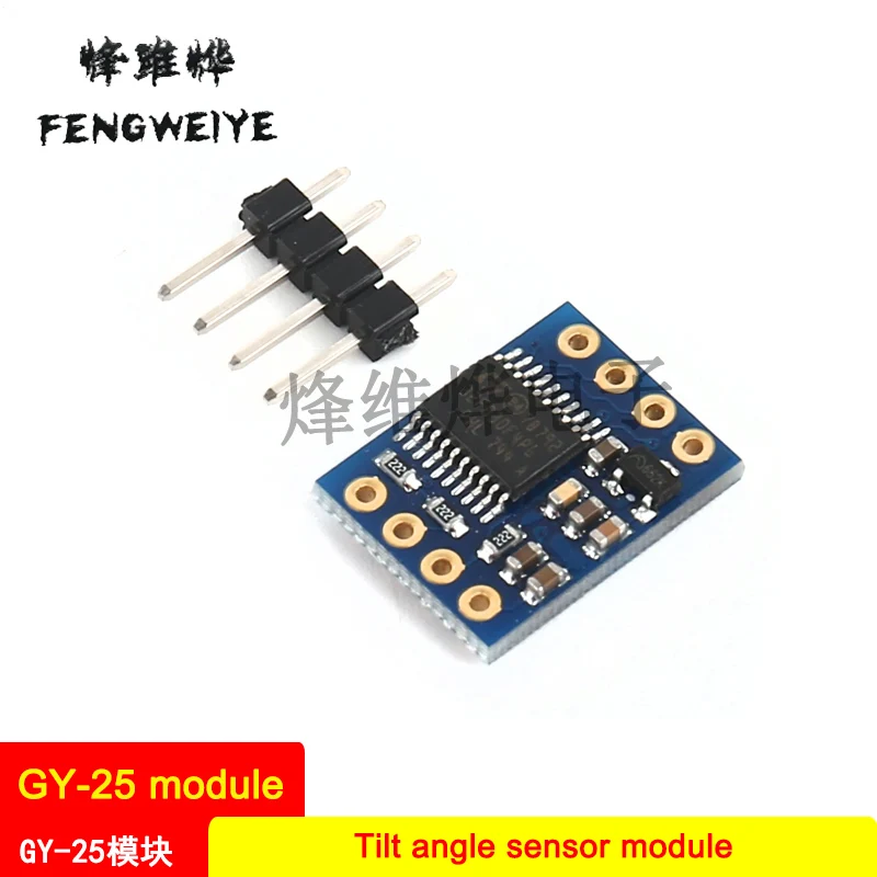 

Panel GY-25 Tilt angle sensor module Serial port direct output angle data MPU-6050 module