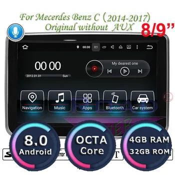

Roadlover Android 8.0 Car Multimedia Player For Benz Mecerdes Benz C 2014 2015 2016 2017 Stereo Magnitol 2 Din Autoradio NO DVD