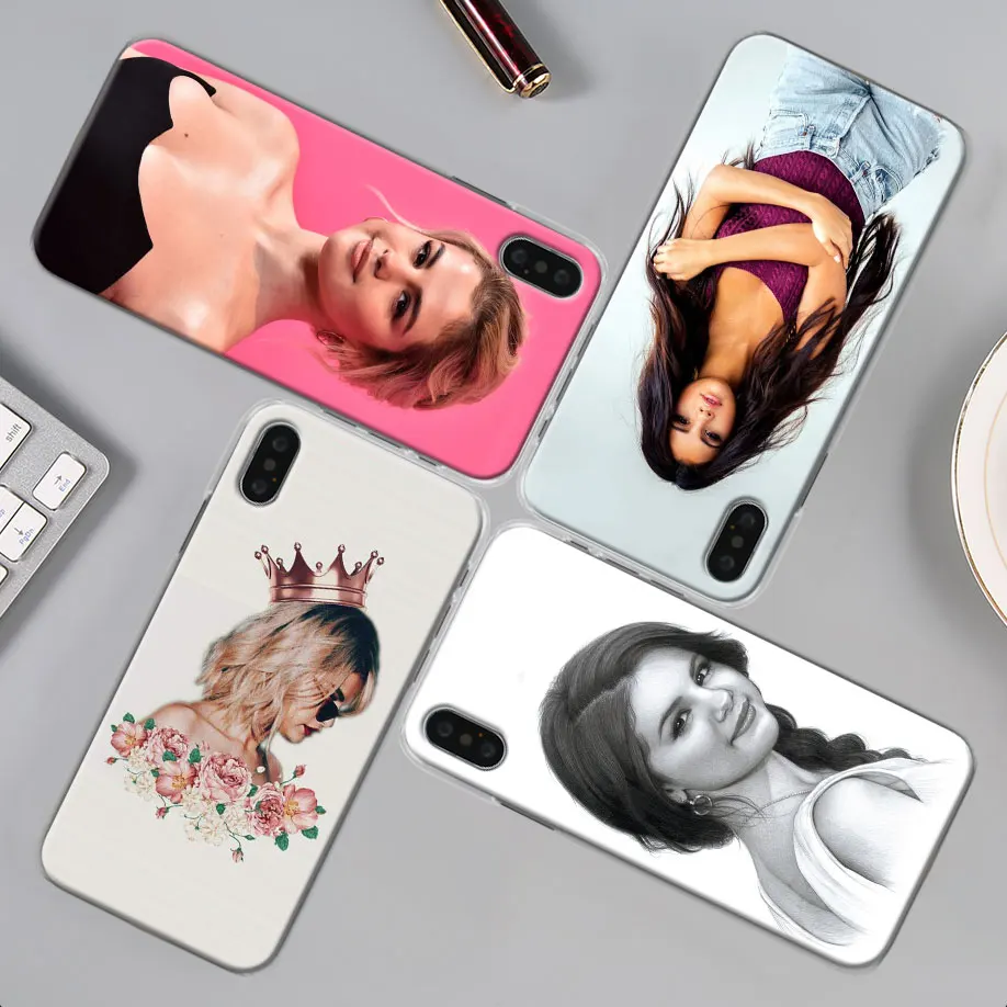 Чехол для телефона Selena Gomez для Apple iPhone X XR 7 8 Plus 6 6s Plus XS MAX 11 Pro Max SE чехол для телефона Coque