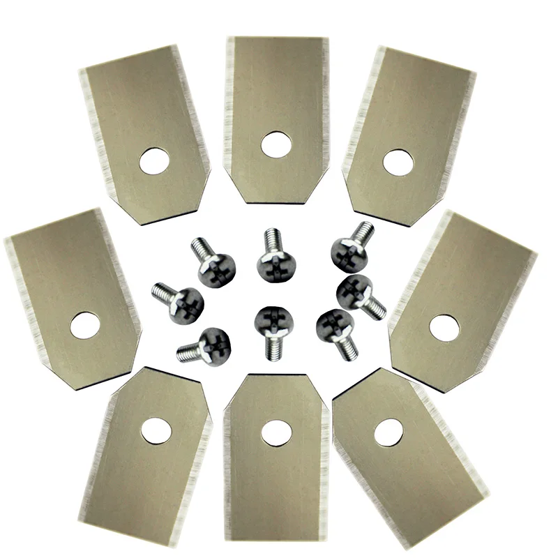 

36PCS Auto Mower Blades Stainless Steel Robot Mower Blade L35*W18*T0.75mm For Husqvarna Automower Gardena
