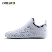 Onemix/пляжные сандалии; шлепанцы без клея; Экологически чистая легкая дышащая прогулочная обувь; домашние тапочки