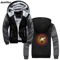 Firefly Serenity Print Sweatshirts Men Hoody Zipper Thicken Hoodie Winter Male Casual hoody Hip Hop Jacket Tops