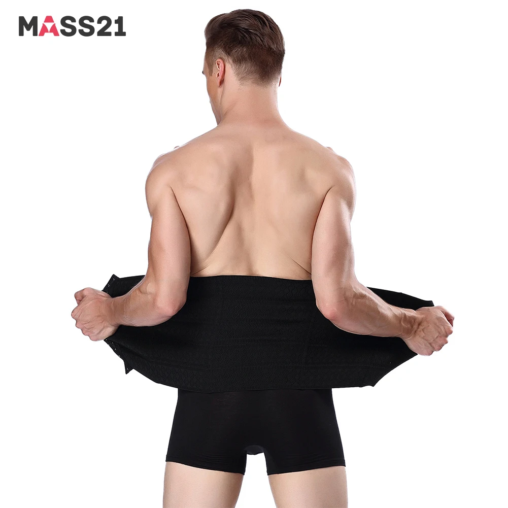 MASS21 моделирующие ремни талии тренер Для мужчин пояс для похудения Пояс корсет для живота человек body shaper фитнесс пояс для пота сауна костюм