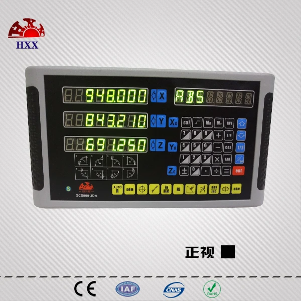hxx new dro one piece 3 axis GCS900-3DA coordinate measuring instrument digital readout for mill/edm/lathe machine one piece machine xp3 16rt 12