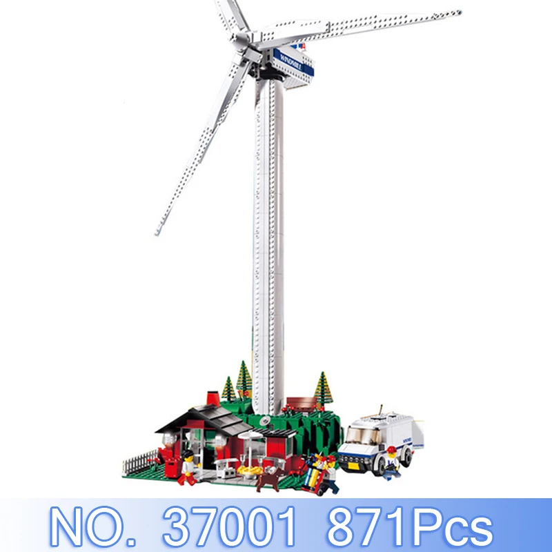 

Lepin Movie Figures 37001 873Pcs Vestas Wind Turbine Building Blocks Bricks Sets Kids Toys Model Kits Gift Compatible With 4999