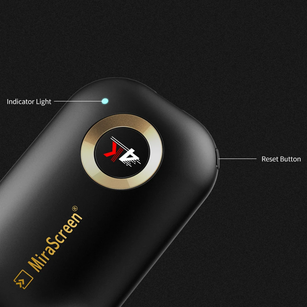 Mirascreen G9 Интеллектуальный Wifi Дисплей донгл приемник 2 4G/5 8G 4K HDMI TV Stick Поддержка