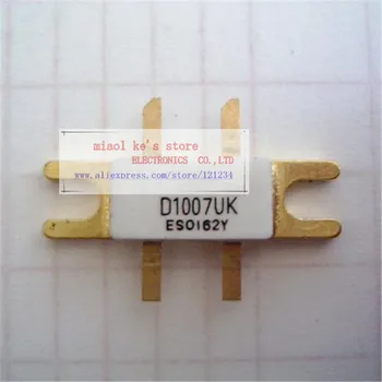 

100% Original: D1007UK D1007 UK [ 28V 40W 500MHz Package code: DK ] METAL GATE RF SILICON FET Transistor