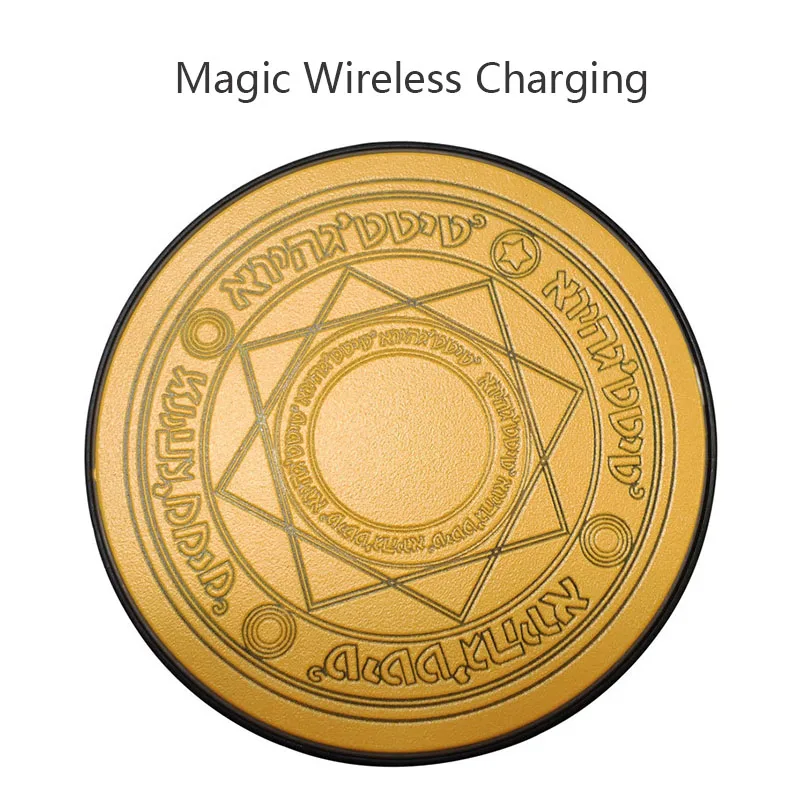 

Magic Power Qi Wireless Charger For iPhone 8 x xs xs max mate20 Samsung S8 S9 Fast Charging 10W 7.5W 5W output Holiday gift