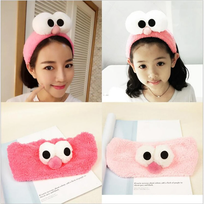 

Warmer Winter Women Headband Internet Wannabe Elastic Hair Accessories Cute Warm Hairband Girls Ring Solid Plush Hair Ribbons