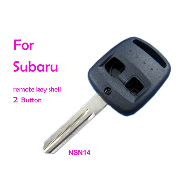 

for subaru 2 button remote key shell NSN14 5pcs/ lot Free Shipping