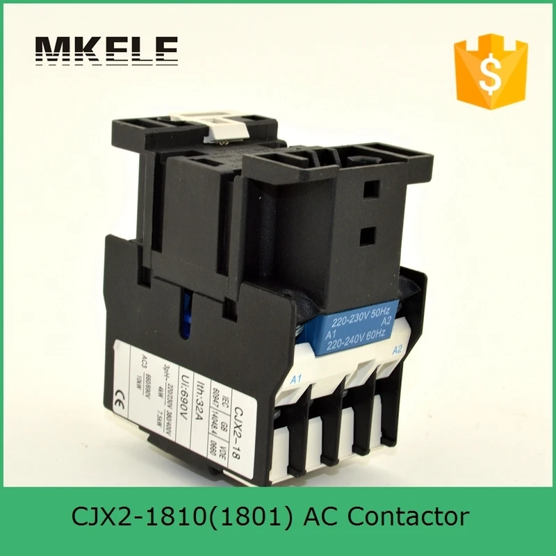 Магнитный контактор 3P + NC 220 В переменного тока модульный магнитный|ac contactor|contactor