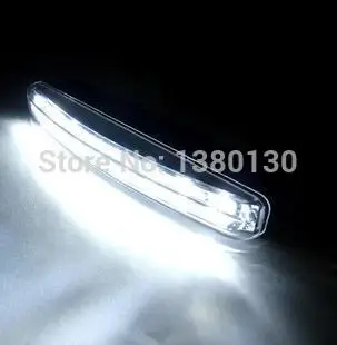 Бесплатная доставка Супер Белый 8 LED Автомобильные DRL дневные ходовые огни