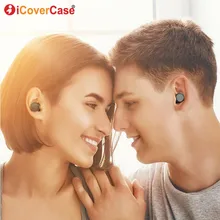 Близнецов Беспроводной Bluetooth наушники для samsung Galaxy S9 плюс S9+ S8 S8+ S7 край S6 Note 8 5 Наушники-вкладыши с микрофоном