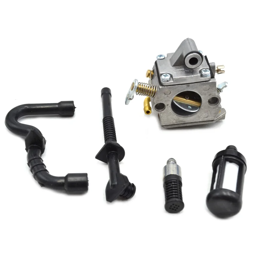 MS180 170 017 018 Chainsaw Carburetor ZAMA with Fuel Oil Pickup Body