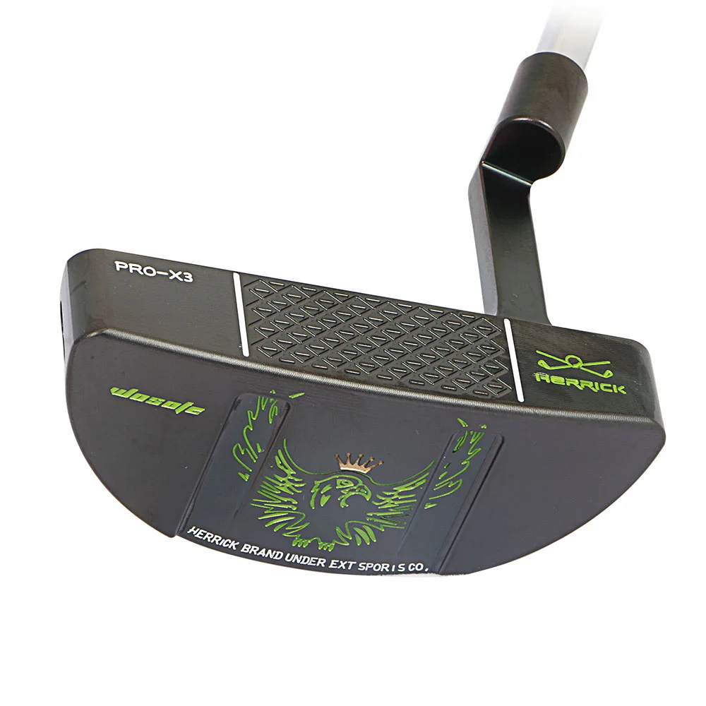 

herrick golf club putter pvd black festoon men right handed steel shaft golf clubs 2018 new freeshipping