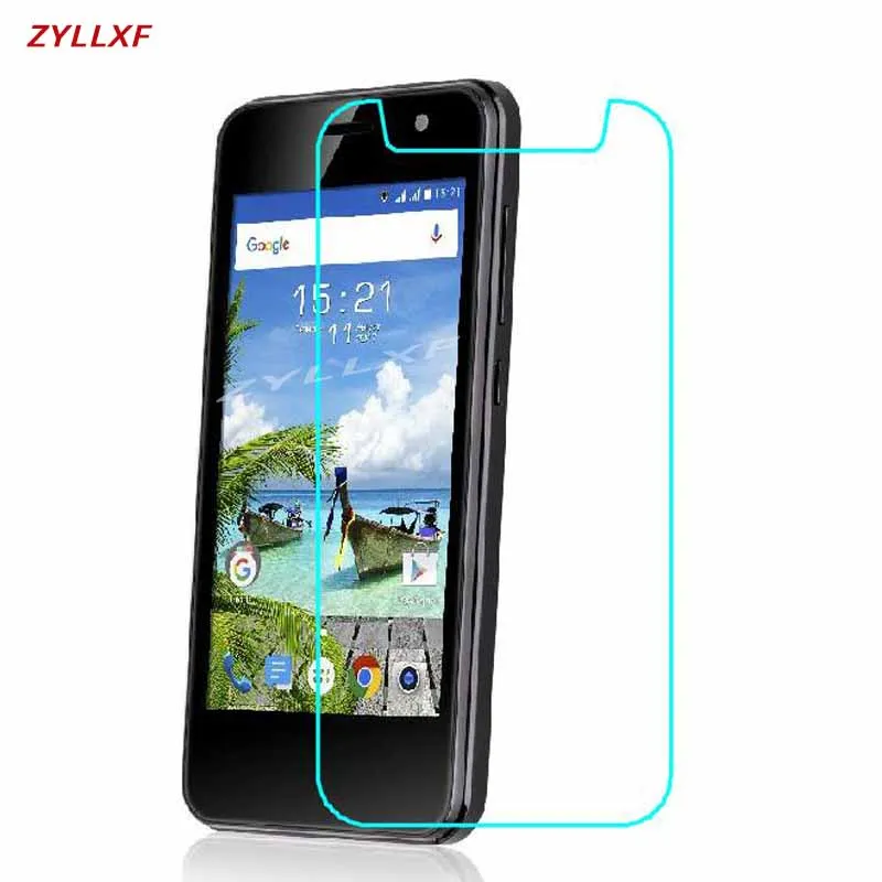 

2PCS/Lot For Fly Stratus 9 FS409 Tempered Glass Premium Screen Protector Film 4.0 in 9H 2.5D Safety Film On Fly Stratus9 FS 409