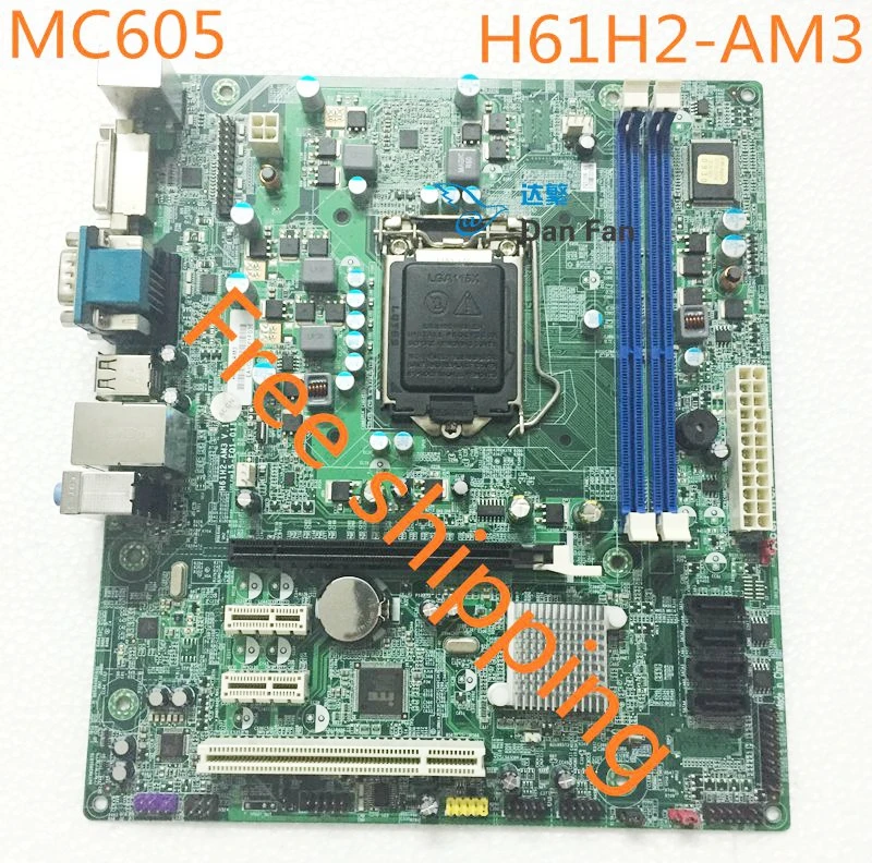 Для ACER MC605 E430 настольная материнская плата H61H2-AM3 LGA1155 100% протестирована полностью