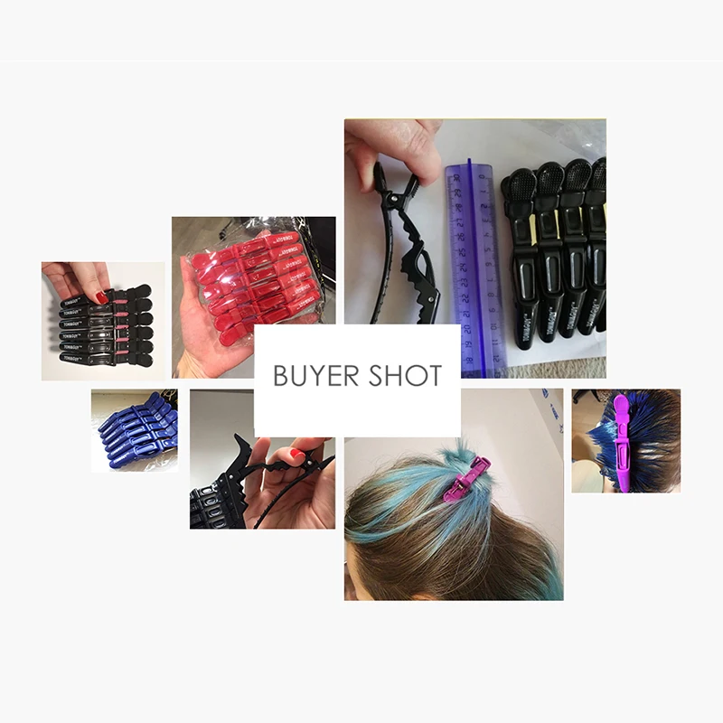 TONY-GUY-5Pcs-Lot-Professional-Alligator-Hair-Clip-For-Women-Plastic-Bobby-Pin-Hairpins-Bow-Hair (2)