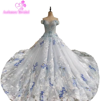 

Gorgeous Sheer Ball Gown Backless Wedding Dresses 2017 Lace Applique Bow Long Sleeves Wedding Gowns Robe De Mariage with Wraps