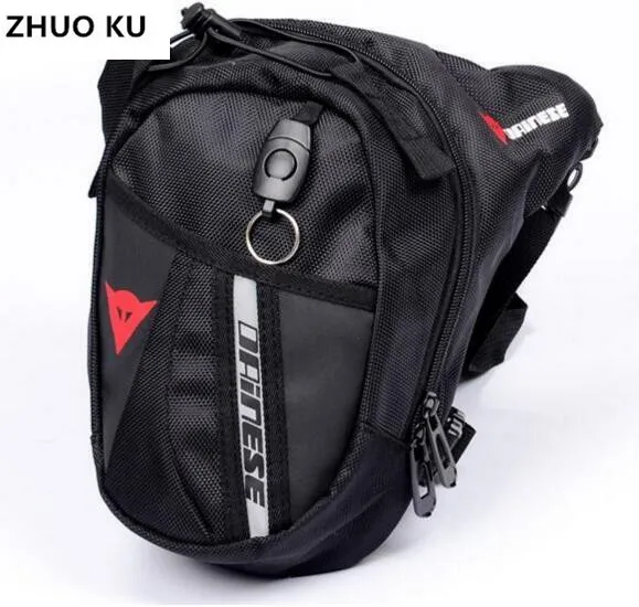 

2018NEW Nylon Waist Packs Leg Bag Waterproof Waistpack Motorcycle Funny Drop Belt Pouch Fanny Pack Waist bag Belt Packs For Men