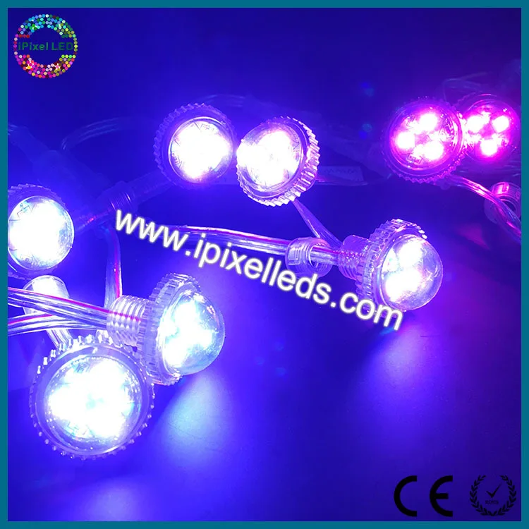 Логотип DC12V 3 SMD5050 RGB 25 мм пикселей, светодиодный